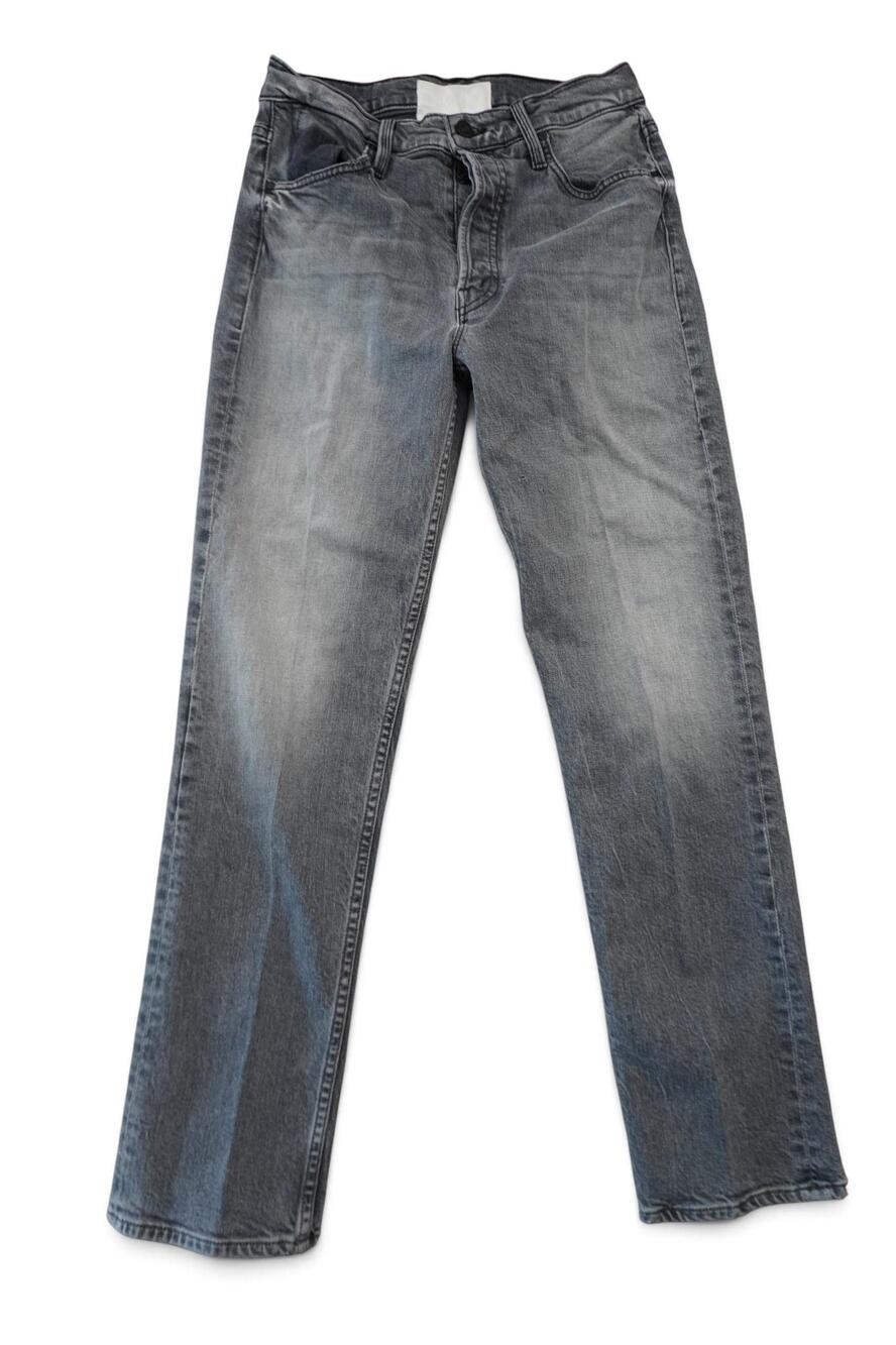 Mother Superior Tomcat Ankle Jeans Womens 27x28 Gray Mid Rise Straight Denim USA